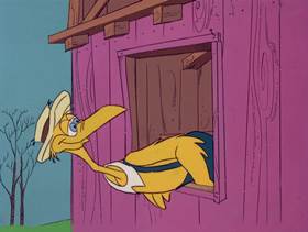 Screenshots from the 1978 DePatie Freleng cartoon Nest Quest