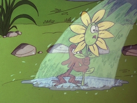 Screenshots from the 1978 DePatie Freleng cartoon Flower Power