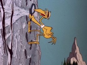 Screenshots from the 1978 DePatie Freleng cartoon Trail Of The Lonesome Mine