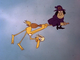 Screenshots from the 1978 DePatie Freleng cartoon Trail Of The Lonesome Mine