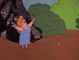 Screenshots from the 1978 DePatie Freleng cartoon Trail Of The Lonesome Mine