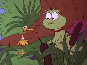 Screenshots from the 1978 DePatie Freleng cartoon Trail Of The Lonesome Mine