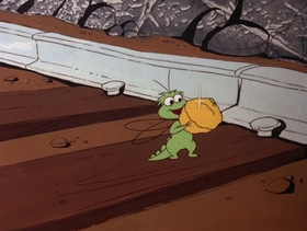 Screenshots from the 1978 DePatie Freleng cartoon Trail Of The Lonesome Mine