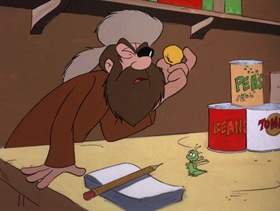 Screenshots from the 1978 DePatie Freleng cartoon Trail Of The Lonesome Mine