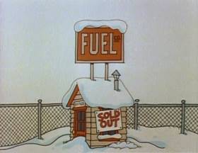 Screenshots from the 1978 Focus Design, Inc. cartoon The Energy Blues