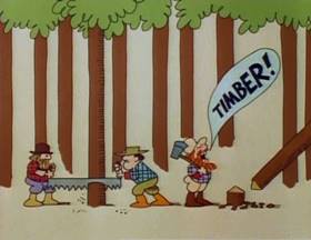 Screenshots from the 1978 Focus Design, Inc. cartoon The Energy Blues