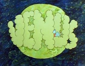 Screenshots from the 1978 Focus Design, Inc. cartoon Interplanet Janet