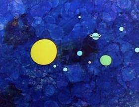 Screenshots from the 1978 Focus Design, Inc. cartoon Interplanet Janet