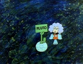 Screenshots from the 1978 Focus Design, Inc. cartoon Interplanet Janet