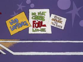 Screenshots from the 1978 DePatie Freleng cartoon Pink Arcade