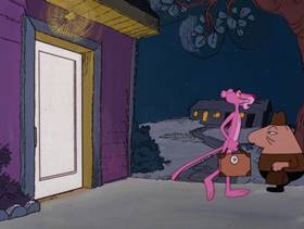 Screenshots from the 1978 DePatie Freleng cartoon Pink Trumpet