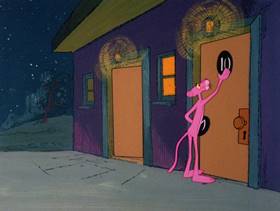 Screenshots from the 1978 DePatie Freleng cartoon Pink Trumpet
