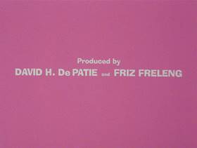 Screenshots from the 1978 DePatie Freleng cartoon Pink Trumpet