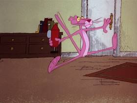 Screenshots from the 1978 DePatie Freleng cartoon Pink U.F.O.
