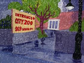 Screenshots from the 1978 DePatie Freleng cartoon Pink Daddy