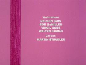 Screenshots from the 1978 DePatie Freleng cartoon Pink Daddy