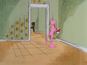 Screenshots from the 1978 DePatie Freleng cartoon Pink and Shovel