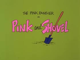 Screenshots from the 1978 DePatie Freleng cartoon Pink and Shovel