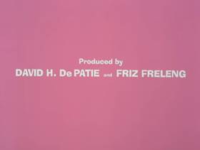 Screenshots from the 1978 DePatie Freleng cartoon Pink and Shovel
