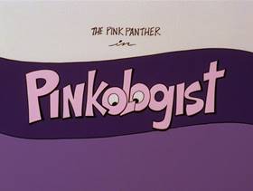 Screenshots from the 1978 DePatie Freleng cartoon Pinkologist