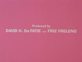 Screenshots from the 1978 DePatie Freleng cartoon Pinkologist