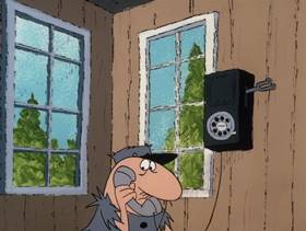 Screenshots from the 1978 DePatie Freleng cartoon Pink Press