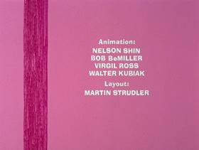 Screenshots from the 1978 DePatie Freleng cartoon Pink Press