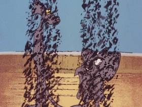 Screenshots from the 1978 DePatie Freleng cartoon Pink in the Drink