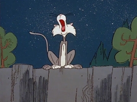 Screenshots from the 1978 DePatie Freleng cartoon Pink Z-Z-Z