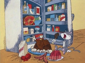 Screenshots from the 1978 DePatie Freleng cartoon Pink Z-Z-Z