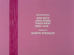 Screenshots from the 1978 DePatie Freleng cartoon Star Pink