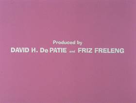 Screenshots from the 1978 DePatie Freleng cartoon Star Pink