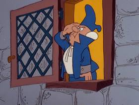 Screenshots from the 1978 DePatie Freleng cartoon Yankee Doodle Pink