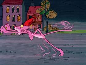 Screenshots from the 1978 DePatie Freleng cartoon Yankee Doodle Pink