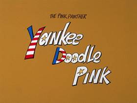 Screenshots from the 1978 DePatie Freleng cartoon Yankee Doodle Pink
