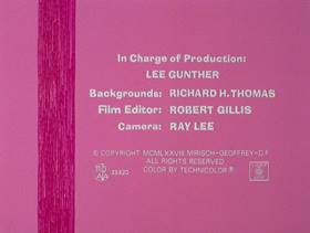 Screenshots from the 1978 DePatie Freleng cartoon Yankee Doodle Pink