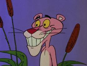 Screenshots from the 1978 DePatie Freleng cartoon The Pink of Bagdad