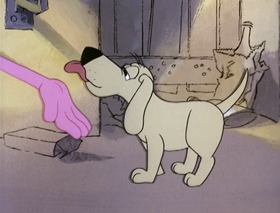 Screenshots from the 1978 DePatie Freleng cartoon Pink Panther in "A Pink Christmas"
