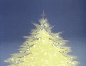 Screenshots from the 1978 DePatie Freleng cartoon Pink Panther in "A Pink Christmas"