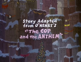 Screenshots from the 1978 DePatie Freleng cartoon Pink Panther in "A Pink Christmas"