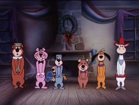 Screenshots from the 1979 Hanna-Barbera cartoon Casper