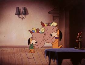 Screenshots from the 1979 Hanna-Barbera cartoon Casper