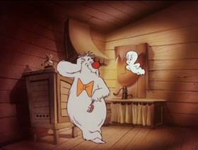 Screenshots from the 1979 Hanna-Barbera cartoon Casper
