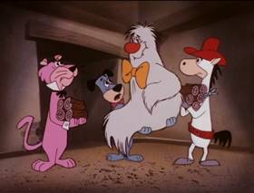 Screenshots from the 1979 Hanna-Barbera cartoon Casper