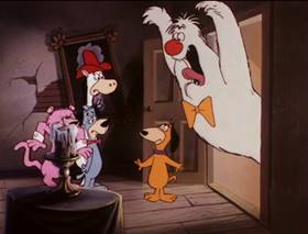 Screenshots from the 1979 Hanna-Barbera cartoon Casper