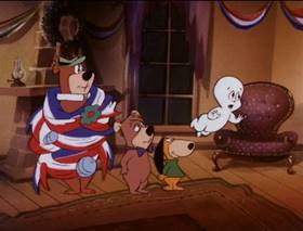 Screenshots from the 1979 Hanna-Barbera cartoon Casper
