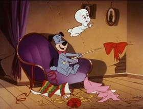 Screenshots from the 1979 Hanna-Barbera cartoon Casper