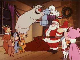 Screenshots from the 1979 Hanna-Barbera cartoon Casper