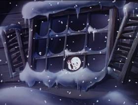 Screenshots from the 1979 Hanna-Barbera cartoon Casper