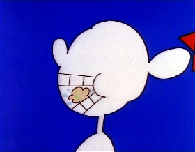 Screenshots from the 1979 Focus Design, Inc. cartoon The Body Machine